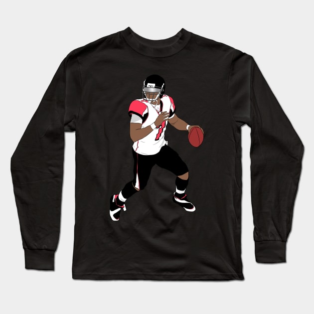 Mike Vick Long Sleeve T-Shirt by SickSticksCo